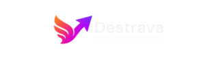 logo destrava horizontal (900 x 300 px) para fundo escuro